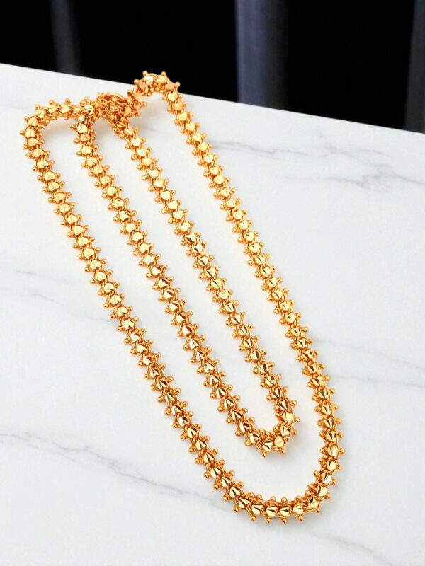 1 Gram Gold Plated Long Chain