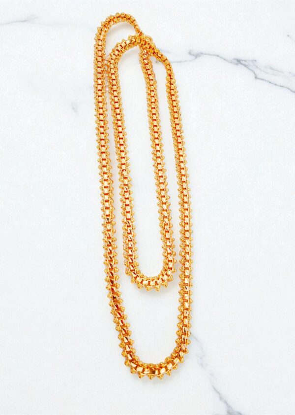 1 Gram Gold Plated Long Chain