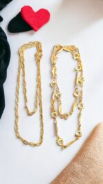 1 Gram Gold Plated Baby Dollar Chain - Image 5