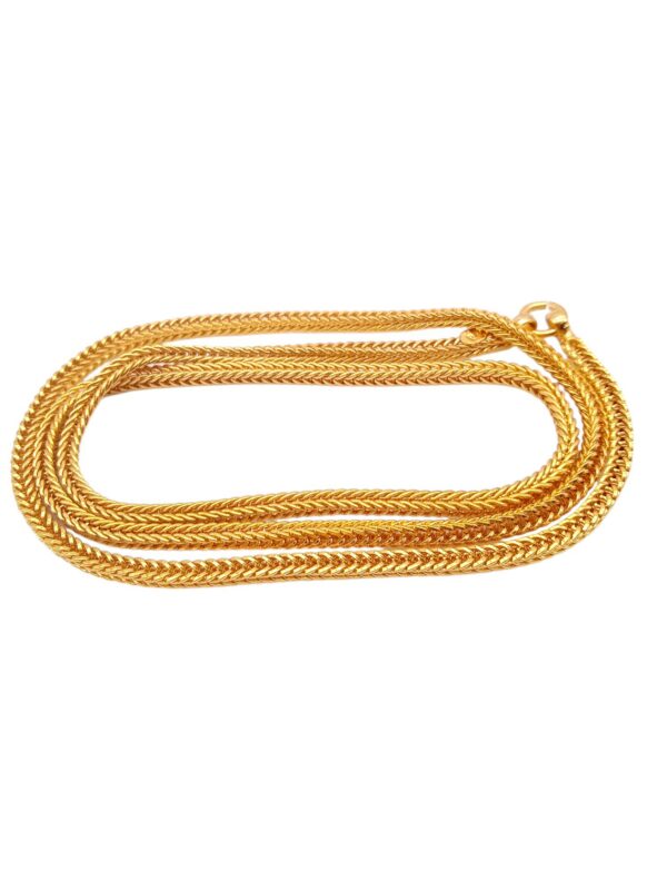 Micro Gold Plated Long Chain
