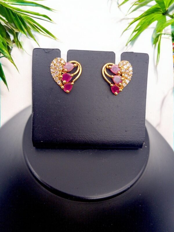 1 Gram Gold Plated AD Stud