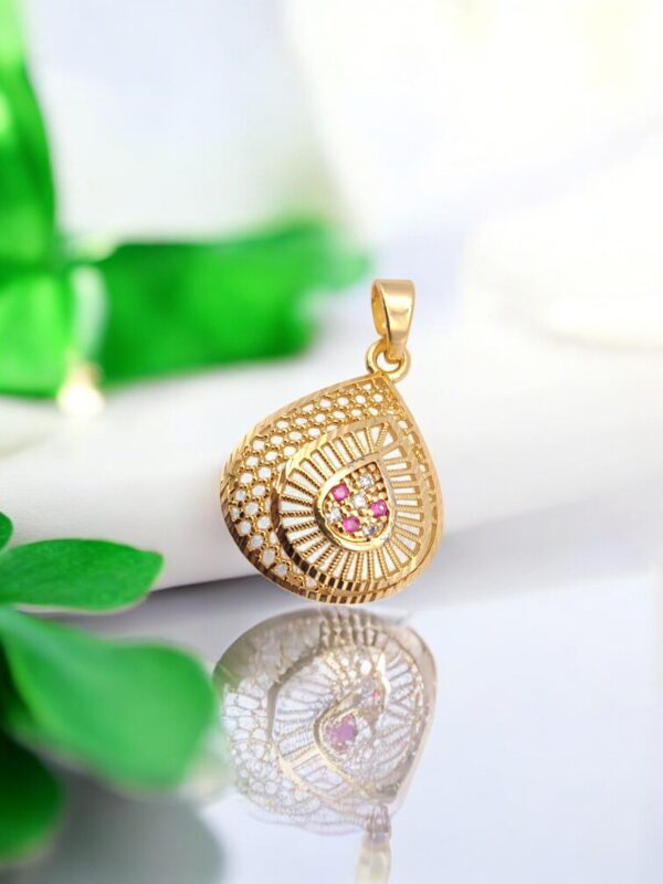1 Gram Gold Plated Dollar/Pendant For Chains