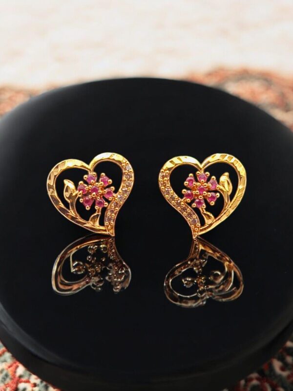 1 Gram Gold Plated AD Stud