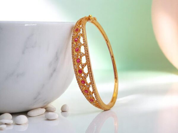 1 Gram Gold Plated AD Kaada