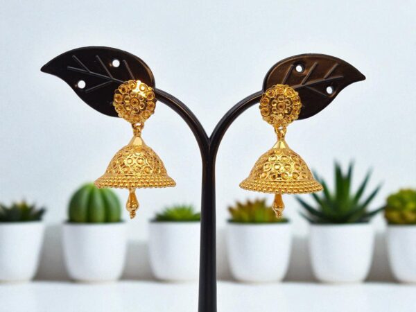 1 Gram Gold Plated Jhumki