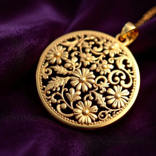 Forming Plated Dollar/Pendant For Chains