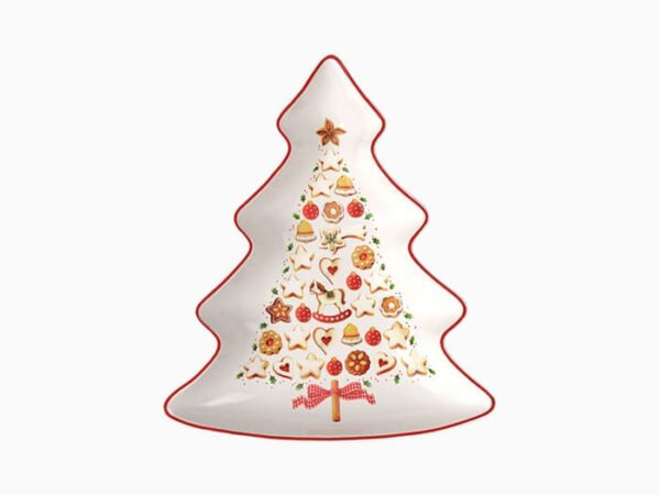 Bowl In the Shape of a Christmas Tree
