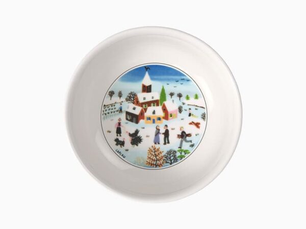 Dessert Bowl With Pattern