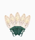 LED Faceted C9 Christmas Lights